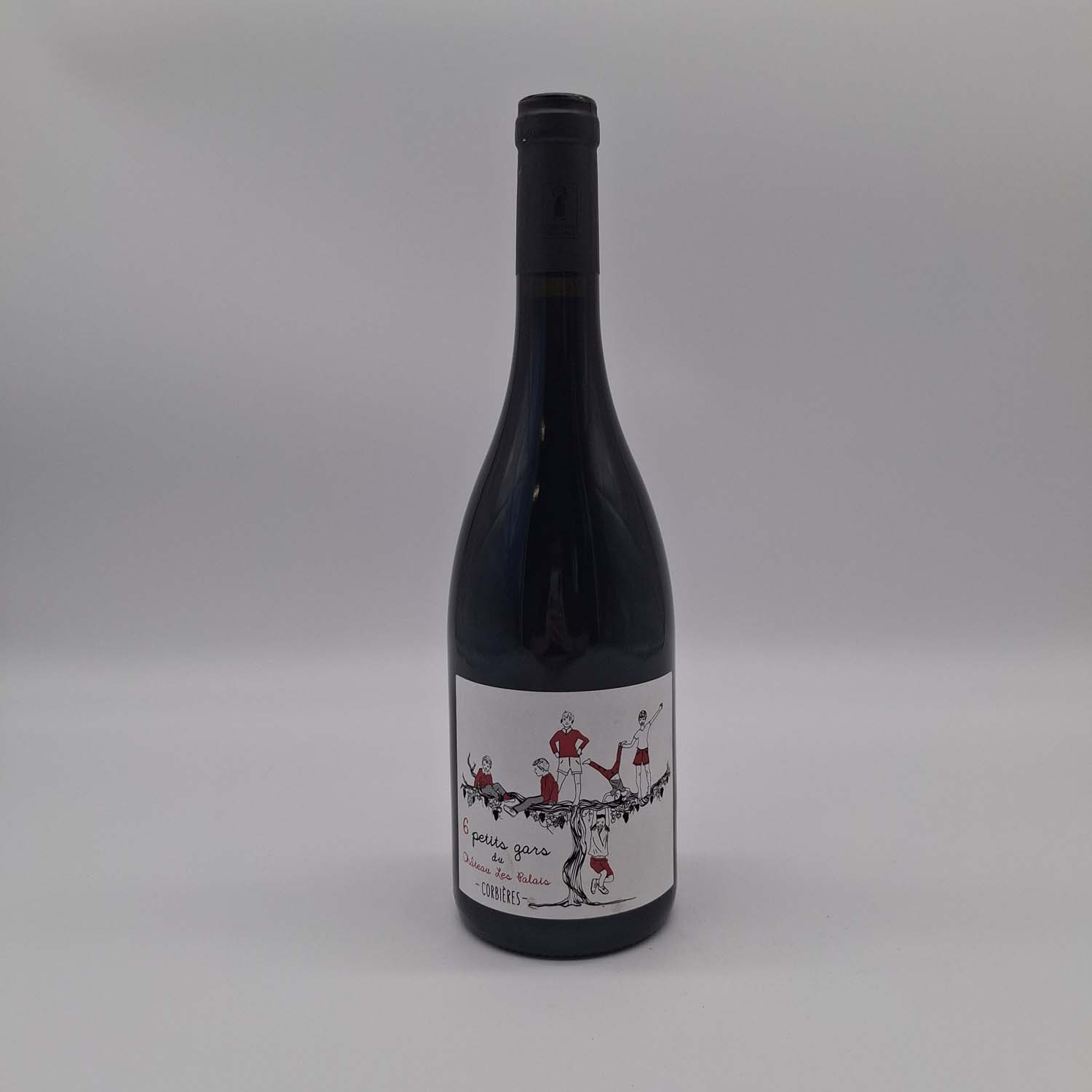 Corbières Château le Palais les 6 petits gars rouge 750ml. X 6