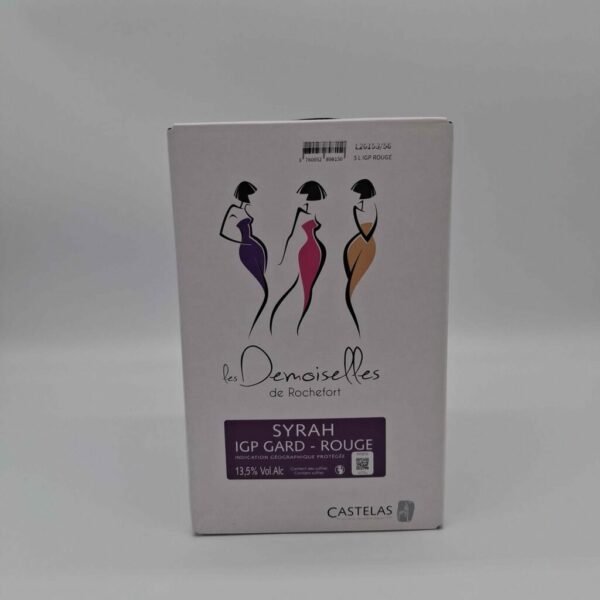 Demoiselles Syrah Rouge BIB de 5 litres