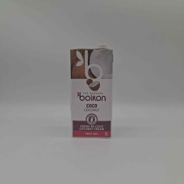 Crème de coco Boiron 1 litre