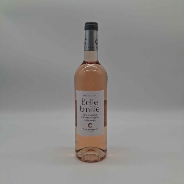 Belle Emilie IGP Gard Domaine des Chartreux rosé 750ml X 6