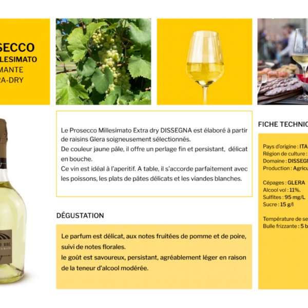 Prosecco BIO 2023 Dissegna 750ml X 6